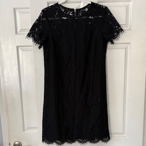GAP Black Lace Mini Dress